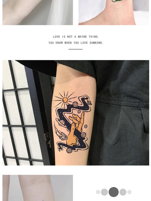Tatuajes Temporales Impermeables Estilo Europeo y Americano - Image 12