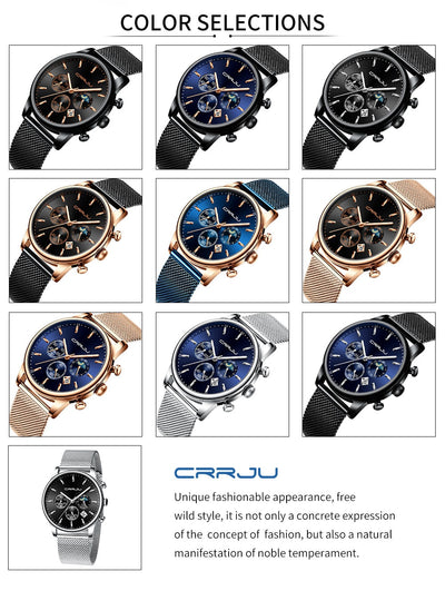 Reloj de Moda Casual para Hombre - Estilo Contemporáneo - Image 16