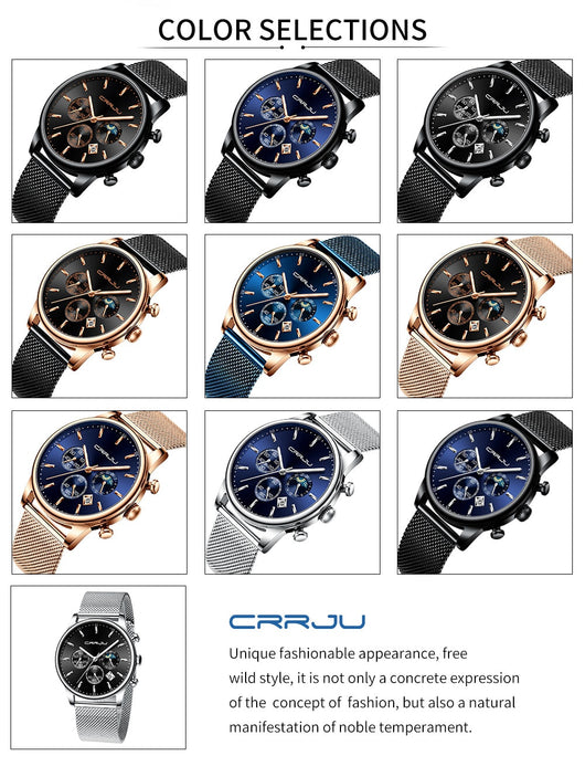 Reloj de Moda Casual para Hombre - Estilo Contemporáneo - Image 16