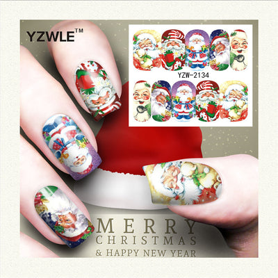 Stickers de Uñas Navideños: Reno, Copo de Nieve y Muñeco de Nieve - Image 31