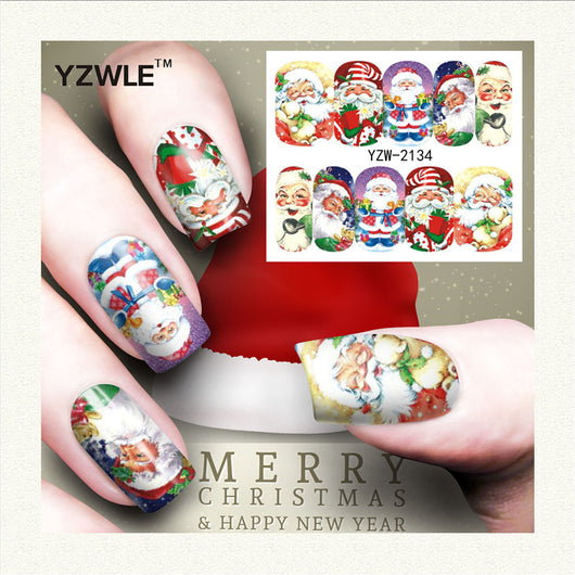 Stickers de Uñas Navideños: Reno, Copo de Nieve y Muñeco de Nieve - Image 31
