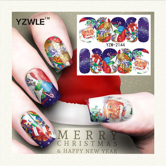 Stickers de Uñas Navideños: Reno, Copo de Nieve y Muñeco de Nieve - Image 41