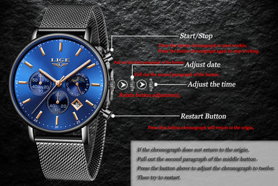 Reloj de Cuarzo Deportivo Empresarial - Image 11