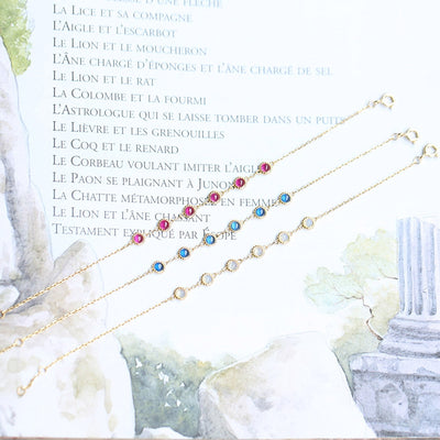 Pulsera de Ópalo Rojo Luminoso - Image 13