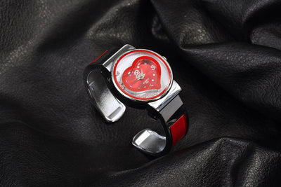 Reloj de pulsera para mujer con diseño de corazón y movimiento de cuarzo - Image 9