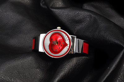 Reloj de pulsera para mujer con diseño de corazón y movimiento de cuarzo - Image 10