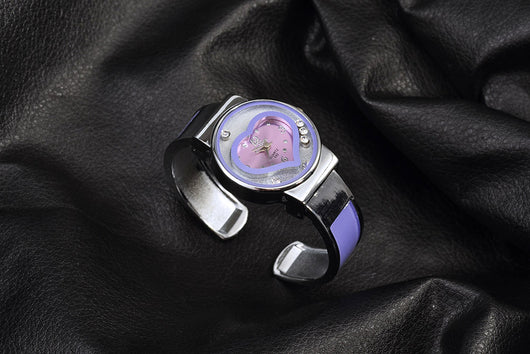Reloj de pulsera para mujer con diseño de corazón y movimiento de cuarzo - Image 14