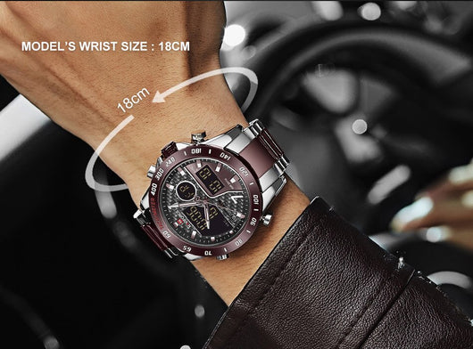 Reloj NAVIFORCE Dual Display - Cuarzo Deportivo - Image 15