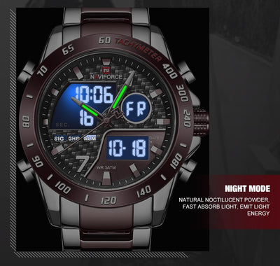 Reloj NAVIFORCE Dual Display - Cuarzo Deportivo - Image 17