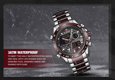 Reloj NAVIFORCE Dual Display - Cuarzo Deportivo - Image 18