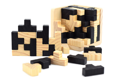 Puzzle de Madera Kongming - Cerradura de Luban para Adultos - Image 6