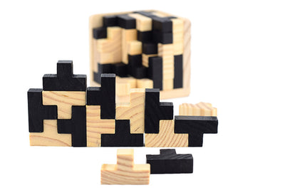 Puzzle de Madera Kongming - Cerradura de Luban para Adultos - Image 9