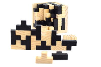 Puzzle de Madera Kongming - Cerradura de Luban para Adultos - Image 10