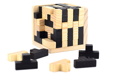 Puzzle de Madera Kongming - Cerradura de Luban para Adultos - Image 11