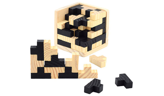 Puzzle de Madera Kongming - Cerradura de Luban para Adultos - Image 16