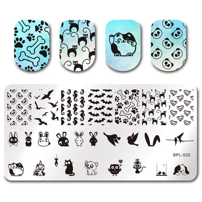 Placa de Estampado para Uñas - Sello de Acero Profesional - Image 6
