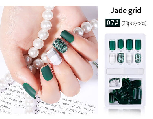 Set de 30 Uñas Postizas Desprendibles - Cobertura Completa para Decoración - Image 16