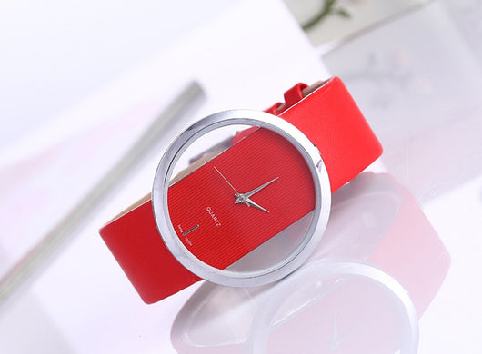 Reloj de Dama Transparente con Diseño Hueco - Image 9