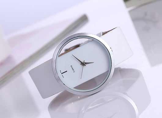 Reloj de Dama Transparente con Diseño Hueco - Image 10