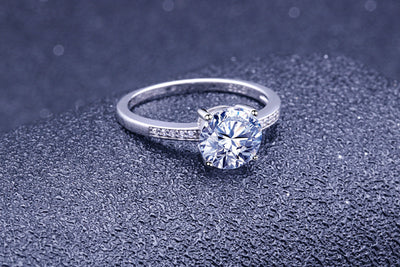Anillo de Compromiso en Plata de Ley 925 - Anillo de Bodas - Image 7