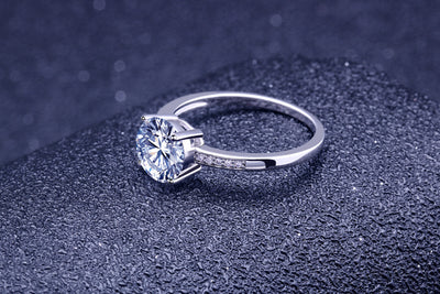 Anillo de Compromiso en Plata de Ley 925 - Anillo de Bodas - Image 8