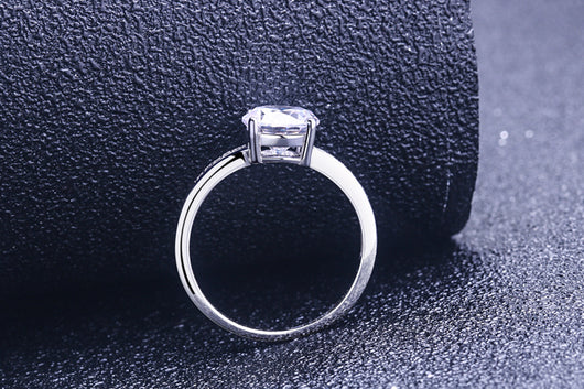 Anillo de Compromiso en Plata de Ley 925 - Anillo de Bodas - Image 9