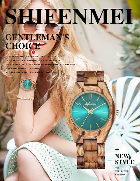 Reloj de Madera para Hombre Tide Brand - Diseño Clásico y Elegante - Image 8