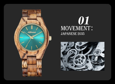 Reloj de Madera para Hombre Tide Brand - Diseño Clásico y Elegante - Image 13