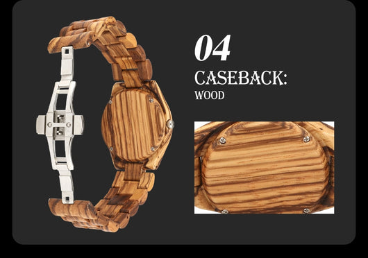 Reloj de Madera para Hombre Tide Brand - Diseño Clásico y Elegante - Image 16