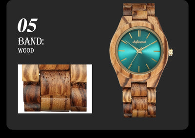 Reloj de Madera para Hombre Tide Brand - Diseño Clásico y Elegante - Image 17