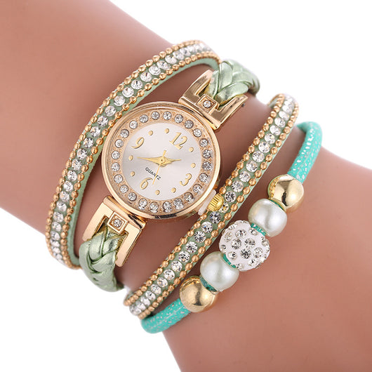 Reloj de Aleación para Mujer con Diamantes - Image 4