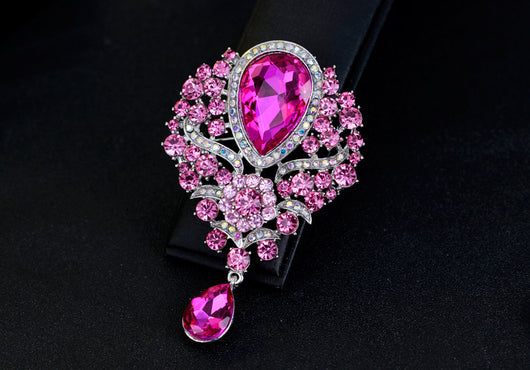 Broche de Diamantes de Imitación para Mujer - Image 16
