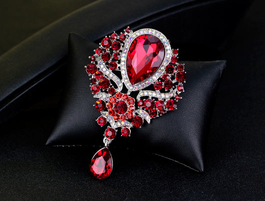 Broche de Diamantes de Imitación para Mujer - Image 18