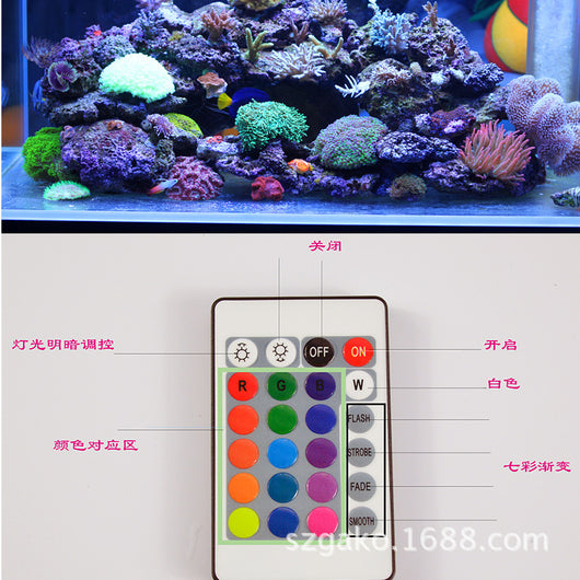 Iluminación LED para Acuarios 5050 GL-30T 57cm - Luces Submarinas Profesionales - Image 4
