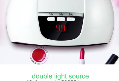 Lámpara Secadora de Uñas Inteligente 54W con Sensor Automático - Image 9