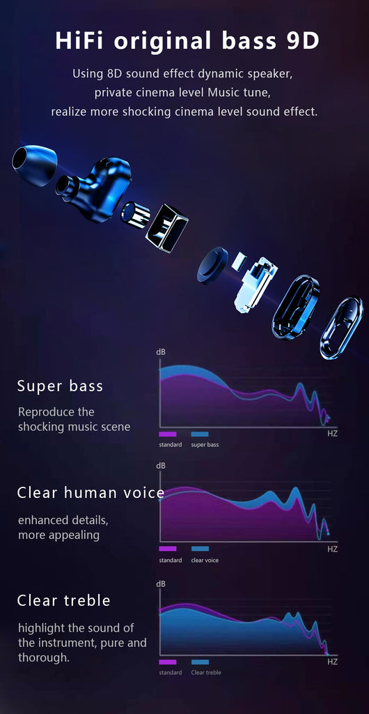 Auriculares Bluetooth 2 en 1 con Pulsera Inteligente - Image 12