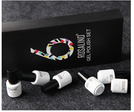 Set de 6 Esmaltes de Gel en Colores Sólidos - Caja Regalo Manicura Profesional - Image 24