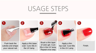 Adhesivo Gel de Color para Uñas con Fotocurado - Image 69