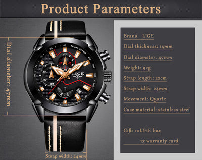 Reloj Inteligente Multifunción con Luz Nocturna para Hombre - Image 16