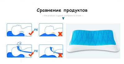 Almohada de Espuma Viscoelástica Refrescante con Rebote Lento - Image 7