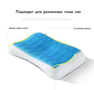 Almohada de Espuma Viscoelástica Refrescante con Rebote Lento - Image 9