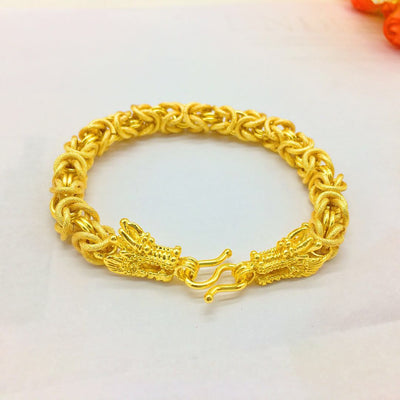 Pulsera para Hombre Bañada en Oro de 24K - Joyería Masculina de Lujo - Image 5