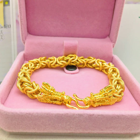 Pulsera para Hombre Bañada en Oro de 24K - Joyería Masculina de Lujo - Image 6