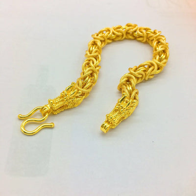 Pulsera para Hombre Bañada en Oro de 24K - Joyería Masculina de Lujo - Image 9