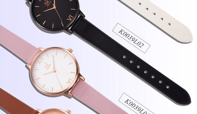 Reloj para Mujer con Correa de Cuero PU Resistente al Agua - Image 11