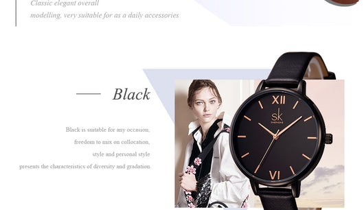 Reloj para Mujer con Correa de Cuero PU Resistente al Agua - Image 13