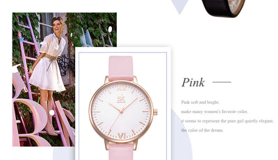 Reloj para Mujer con Correa de Cuero PU Resistente al Agua - Image 14