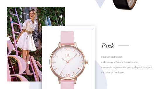 Reloj para Mujer con Correa de Cuero PU Resistente al Agua - Image 14
