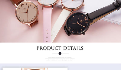 Reloj para Mujer con Correa de Cuero PU Resistente al Agua - Image 17