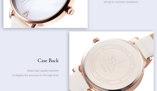 Reloj para Mujer con Correa de Cuero PU Resistente al Agua - Image 20